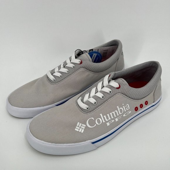 Columbia Other - Columbia Mens PFG Terminal Tackle Lace-up Shoes sz 9 Athletic Sneaker Gray NWT